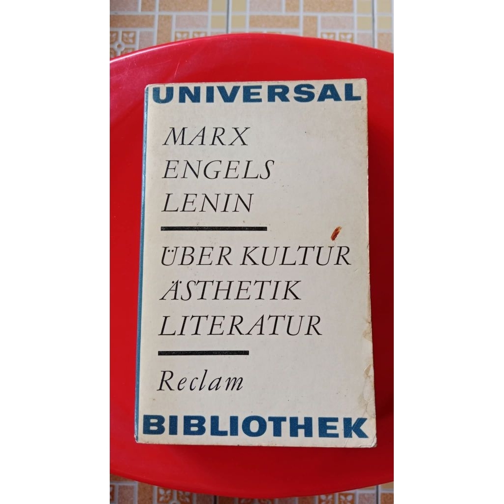 Marx/Engels/Lenin - Uber Kultur, Asthetik, Literatur