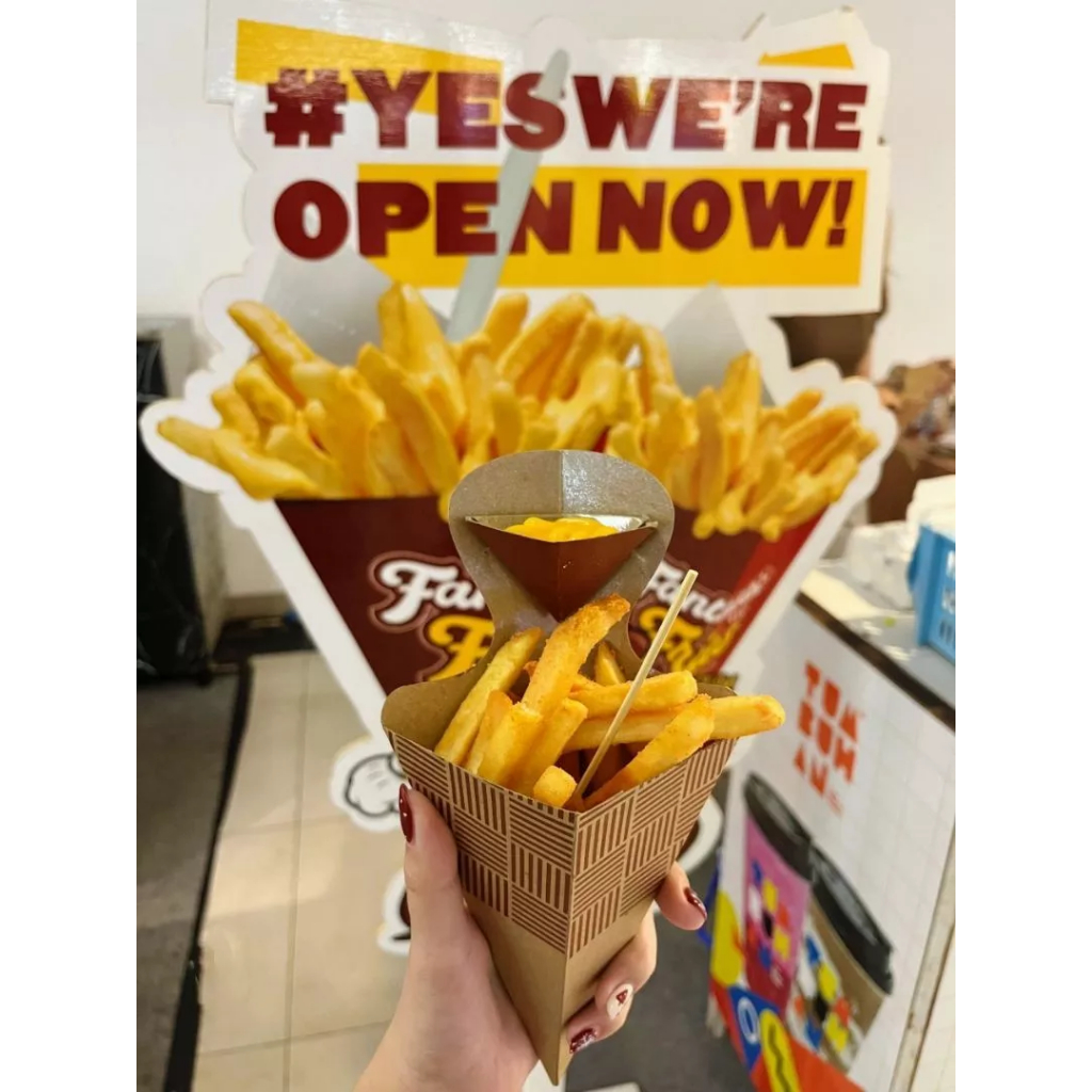 Tray Kentang Goreng Dus French Fries Box Churros Ayam