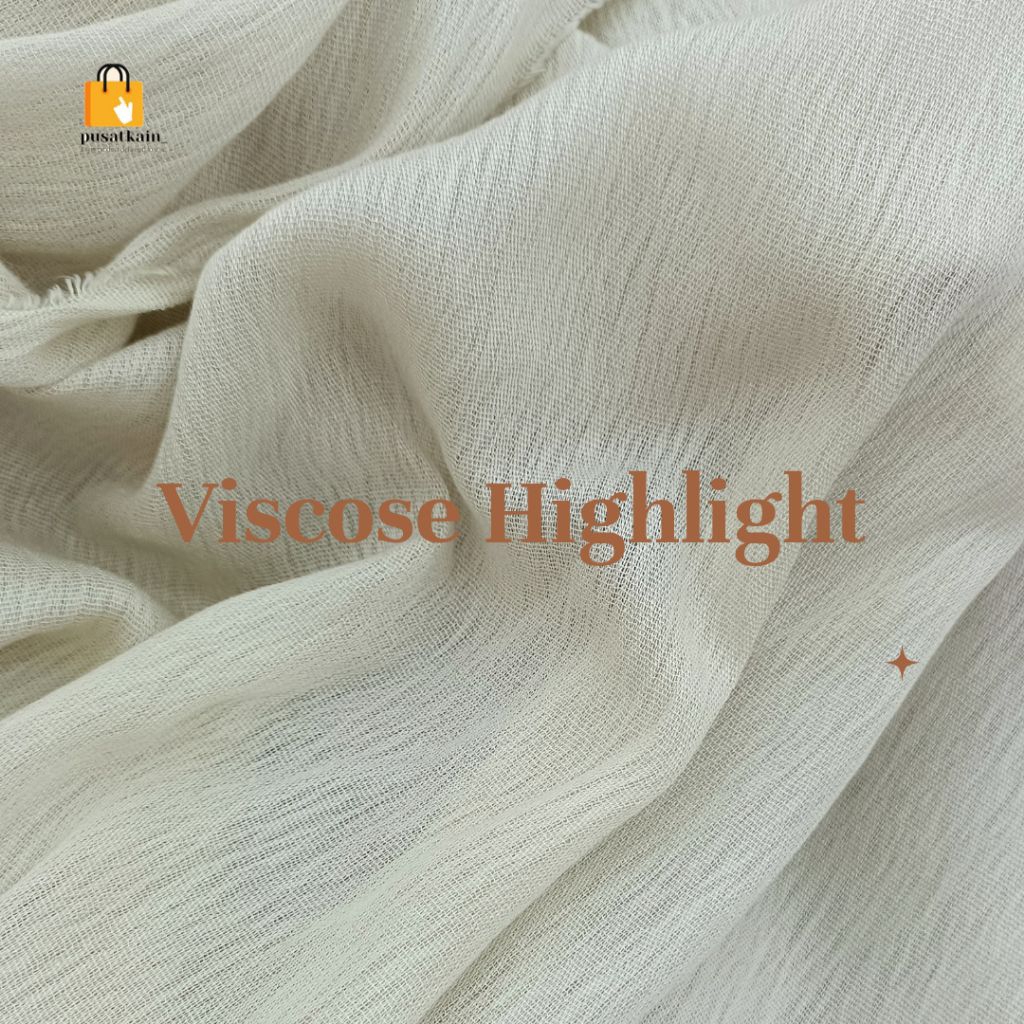 Bahan Hijab / Viscose Highlight / Hijab Viscose / Kain Hijab / Hijab Pasmina / Pashmina / Hijab Vira