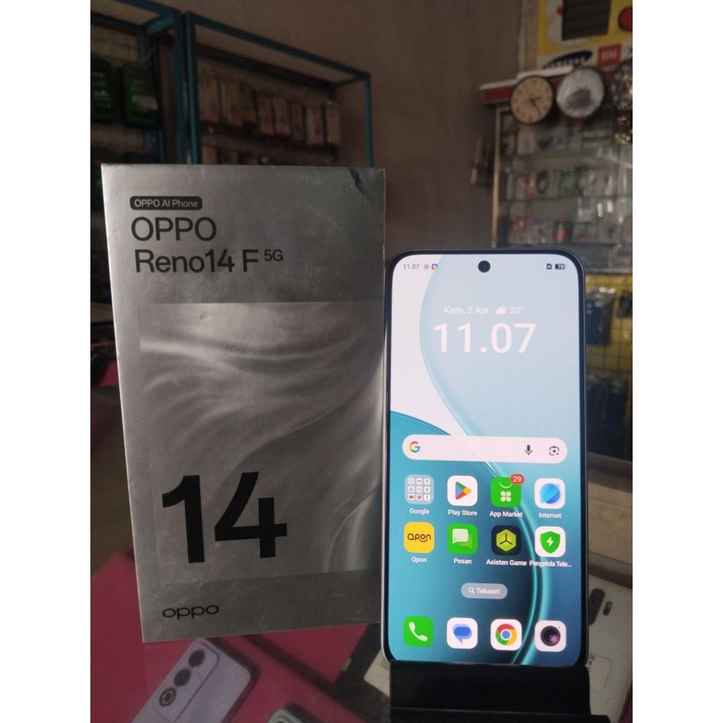 HP SECOND MURAH BERGARANSI OPPO RENO 14F 5G RAM 12+12/512 LCD ORIGINAL