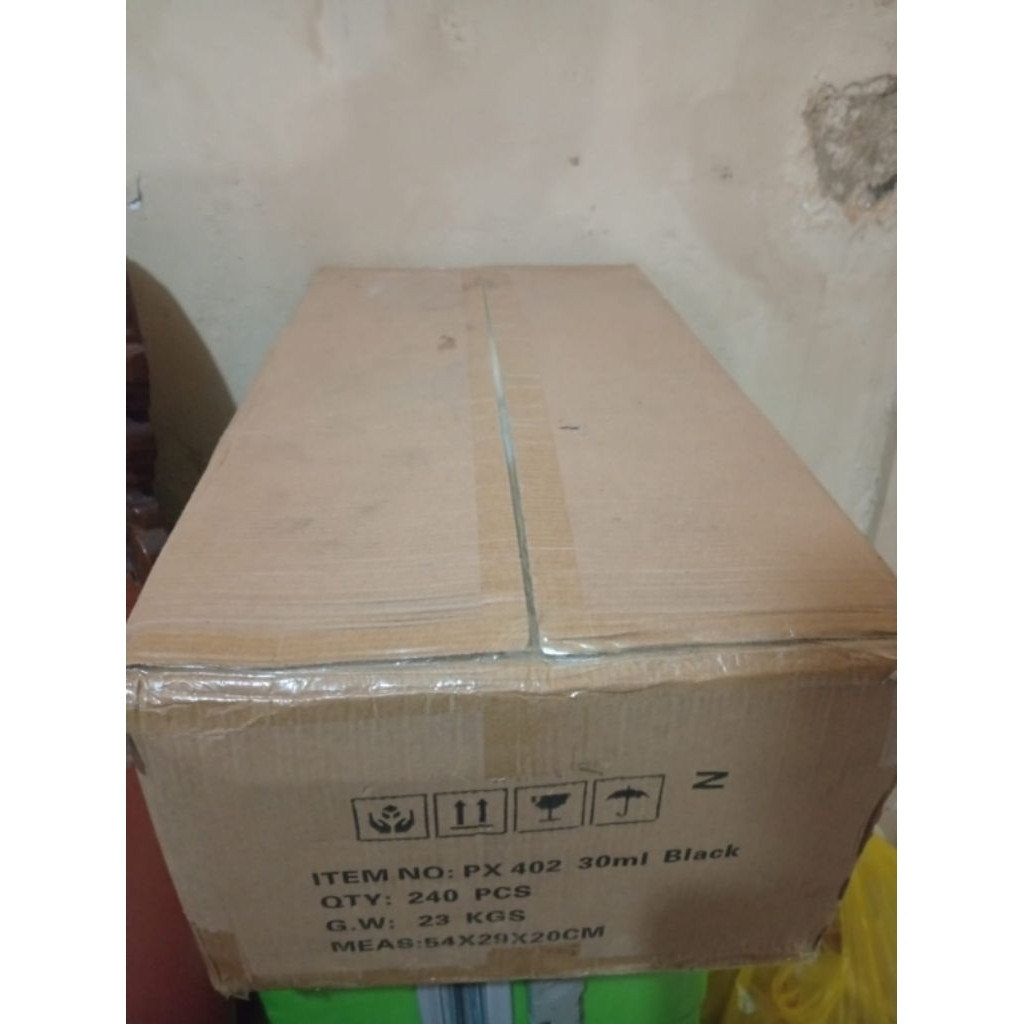 Botol parfum hermes drat hitam 30ml