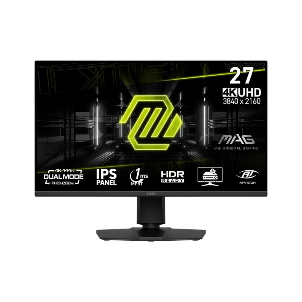 Monitor MSI MAG 275UPD E14 Dual Mode: 288Hz - Curved 4K UHD 27" Inch LED IPS