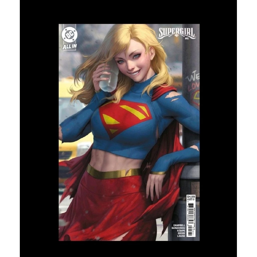 Supergirl #5 Cover B Stanley 'Artgerm' Lau Variant