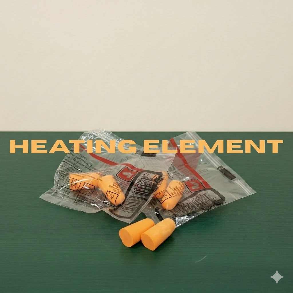 Ear-plug 3M tipe 1100 Orange Sumbat Telinga /Tutup Telinga