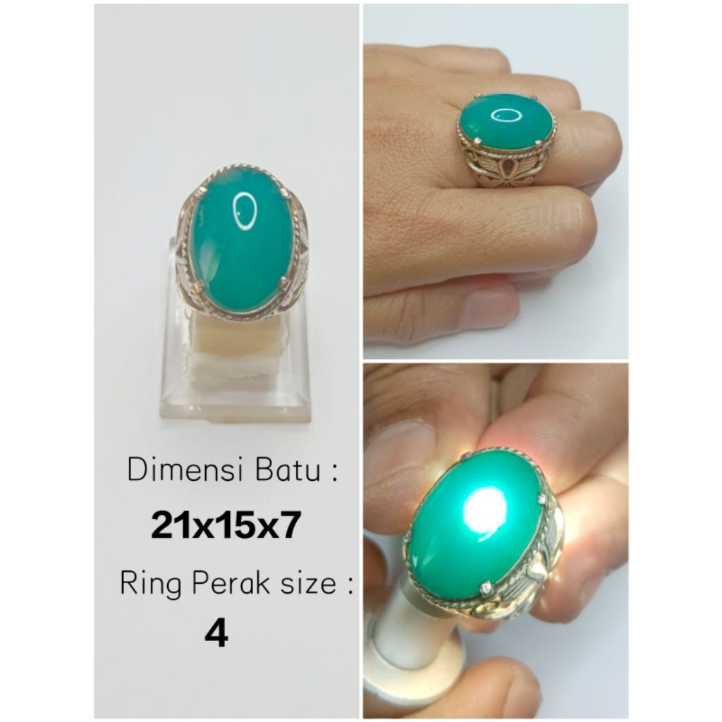 BATU BACAN DOKO MEJIKO ASLI DIJAMIN 100% Natural Murah ring perak