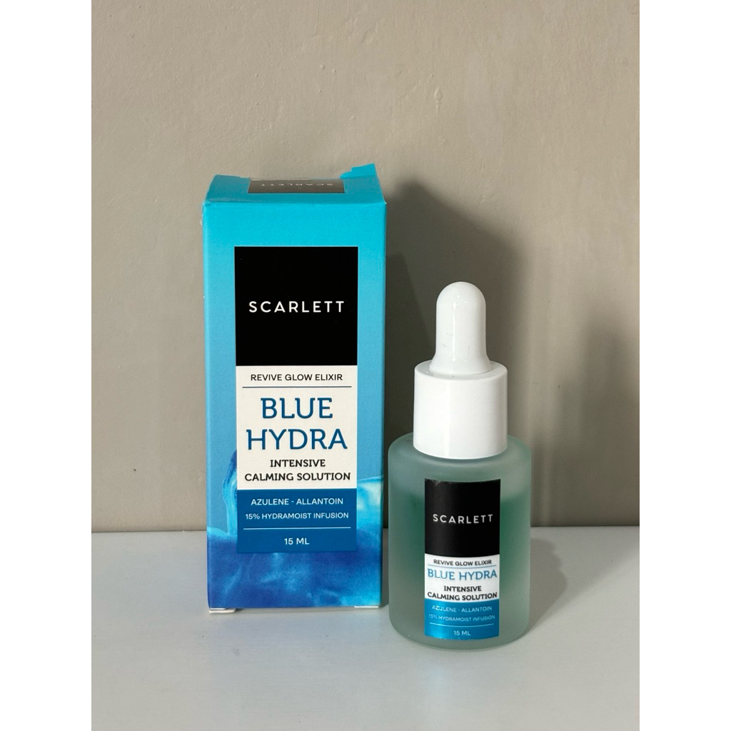 scarlett blue hydra serum | preloved makeup & skincare by deviya