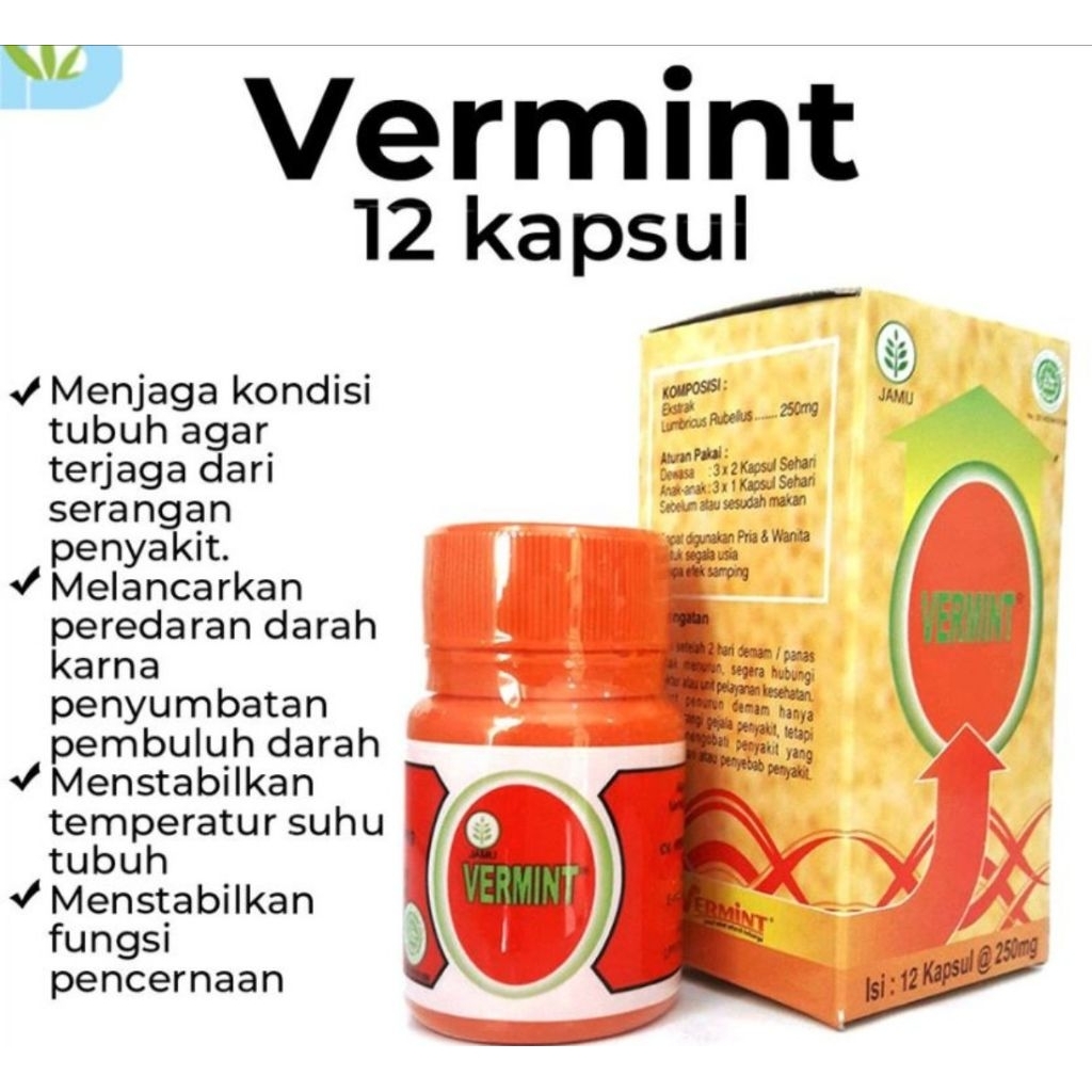 Vermint 12 Kapsul