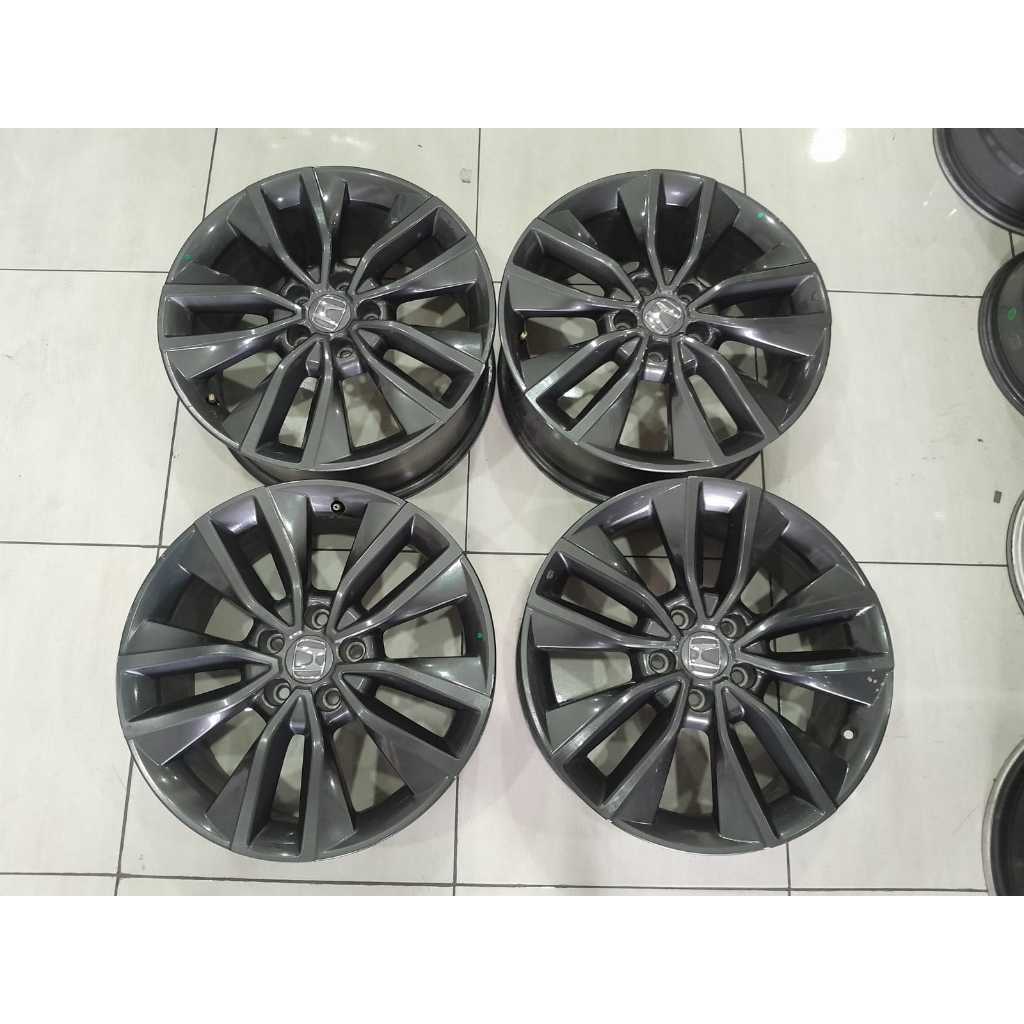 Velg Mobil Seken R18x7.5 Copotan Honda HR-V Lubang 5 Murah Pelek Ring 18 Second Pcd 5x114 GREY
