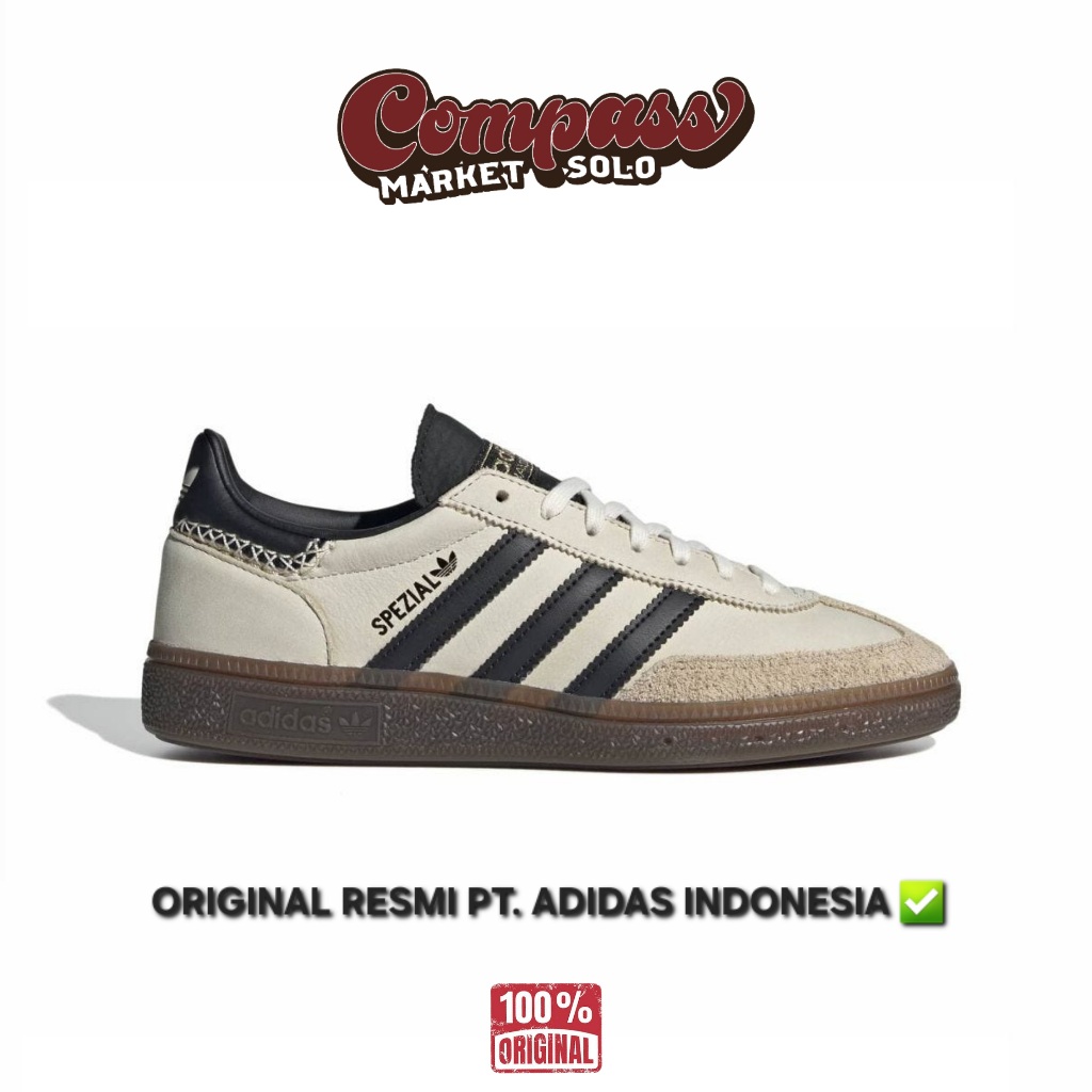 [ORIGINAL] ADIDAS HANDBALL SPEZIAL WONDER WHITE CORE BLACK IE3698 | SNEAKERS CASUAL UNISEX