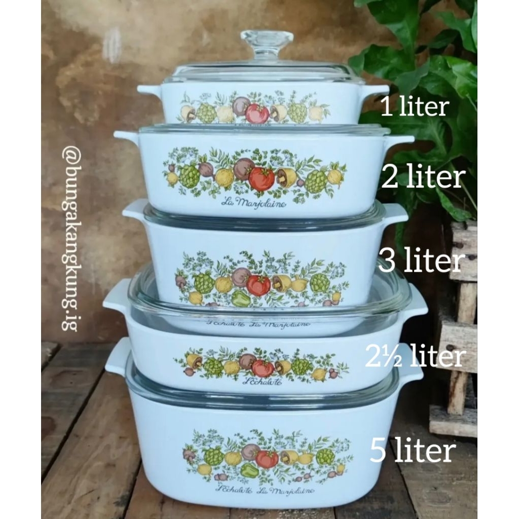 Corningware USA pyrex casserole 5 liter