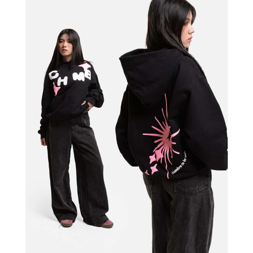 [100% ORIGINAL] Hoodie Chambre de la Vain - Boxy Hoodie - Bed Star Brown Second size XL