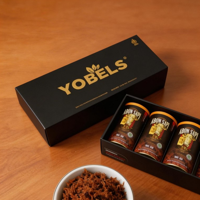 ABON YOBELS - Hampers Original (2 x 70gr Ayam Original & 2 x 70gr Sapi Original)