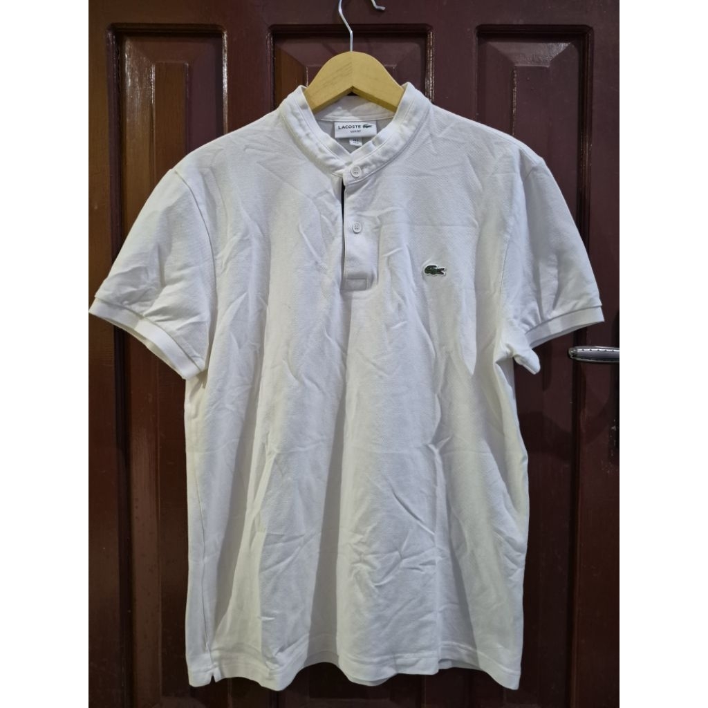 baju lacoste kerah sanghai slimfit original