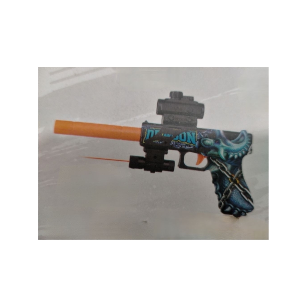 Mainan Pistol Tembak Water Gel Blaster Kokang Manual