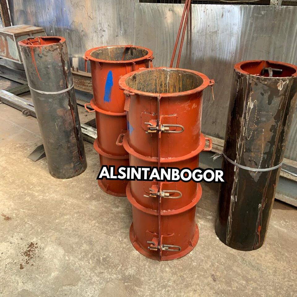 Ready Cetakan Gorong Gorong Beton Diameter 40 x 100 cm | Cetakan Buis Beton / Pipa Beton Manual
