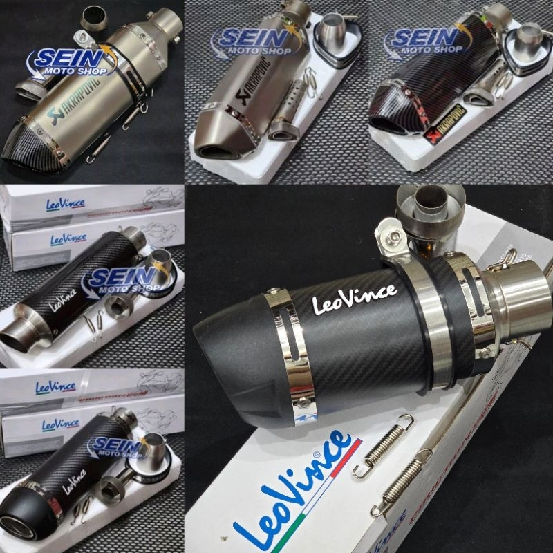 Knalpot Akrapovic Hexagon Hzc Full Carbon Import Slencer Only Vixion R15 51mm Leovince Corsa Costa