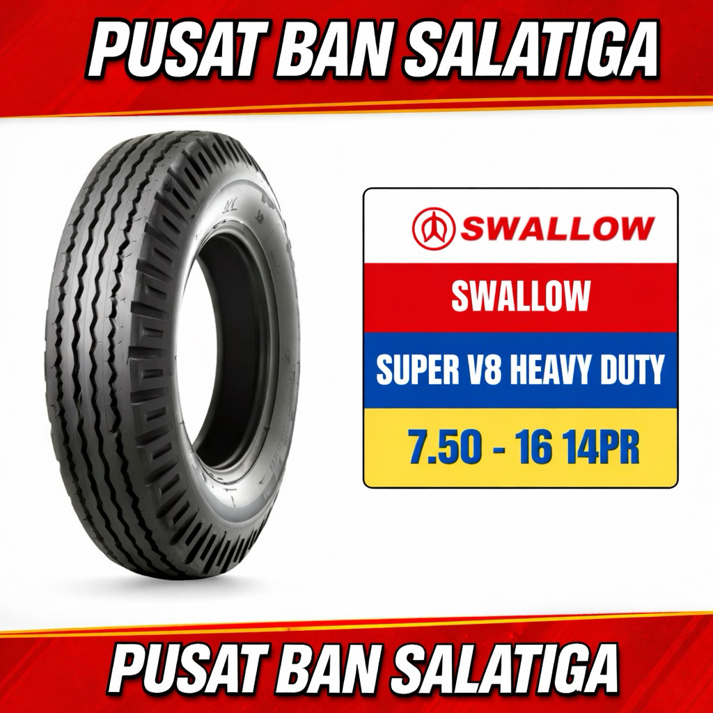 Ban Truk SWALLOW 750 R16 14PR HD S253