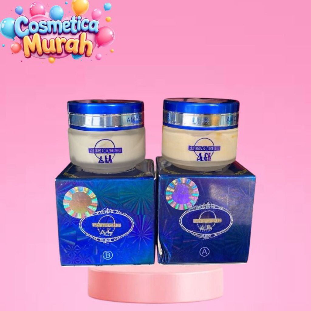 ue] A S cream pencerahan wajah siang dan malam brightening cream A dan B
