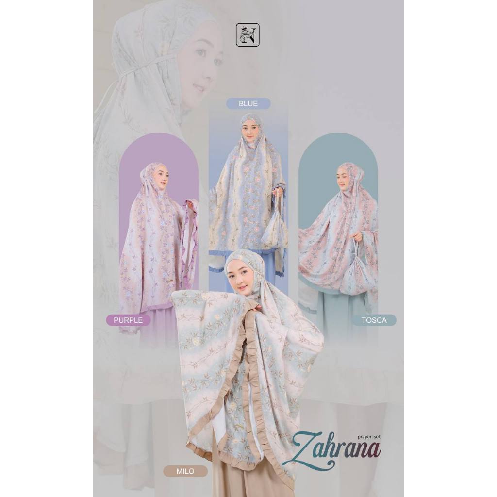 Zahrana mukena dewasa by Nararya