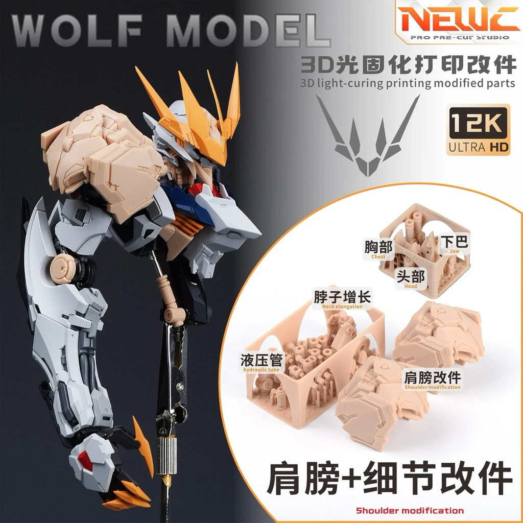 Wolf Model Wolf King Barbatos Lupus Rex Upgrade Part By NewC