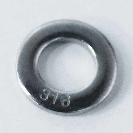 Ring Plat Stainless Steel - M14 - Washer Plat SS316