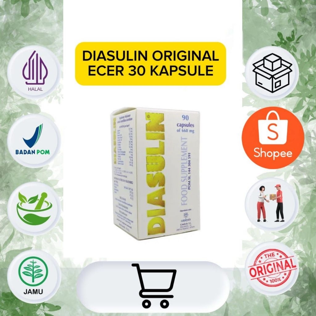 DIASULIN SUPLEMEN KESEHATAN DIASULIN ISI  TAB/ SUPLEMEN KESEHATAN