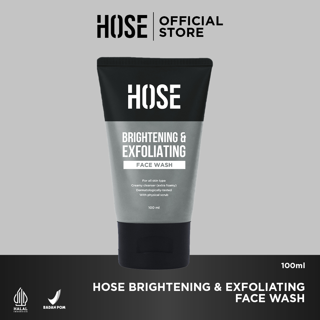 [NEW LAUNCH] HOSE Brigtening & Exfoliating Face Wash 100 ml