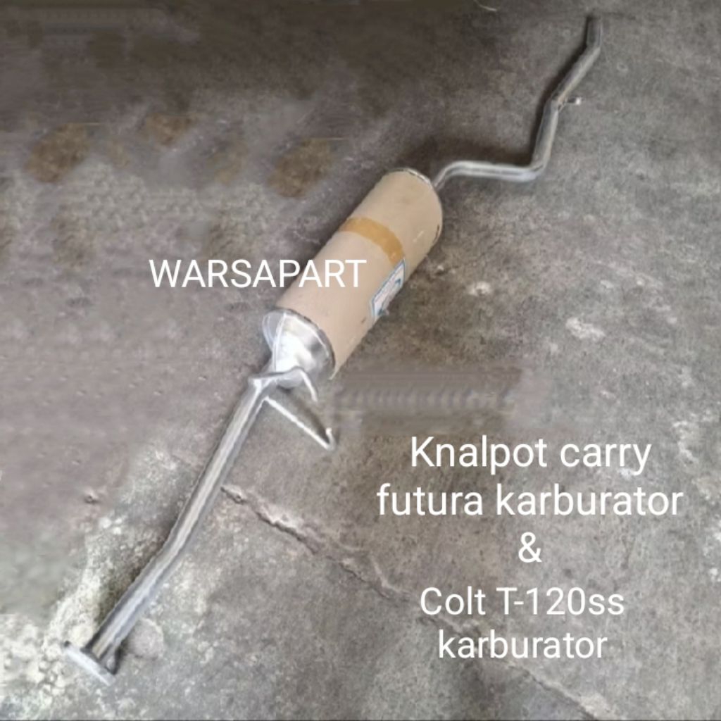 KNALPOT/KENDANGAN KNALPOT FUTURA/T-120ss KARBURATOR ORIGINAL