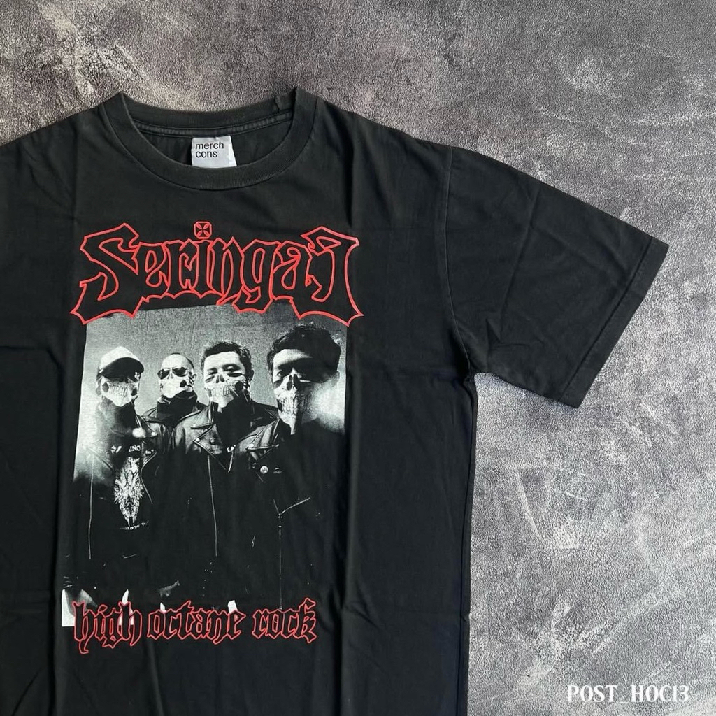 T-SHIRT SERINGAI - GENERASI MENOLAK TUA.