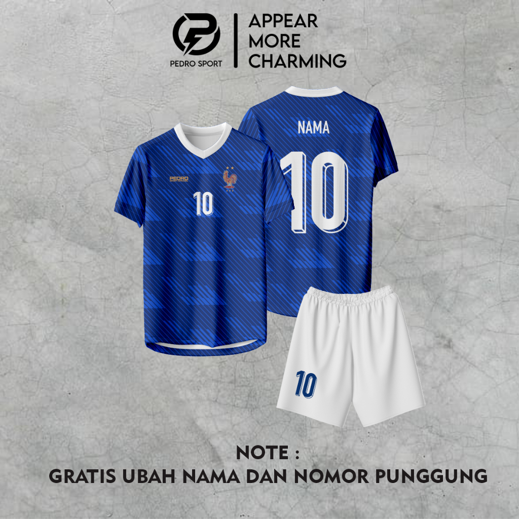 Jersey Custom Fantasy Timnas Prancis 2026