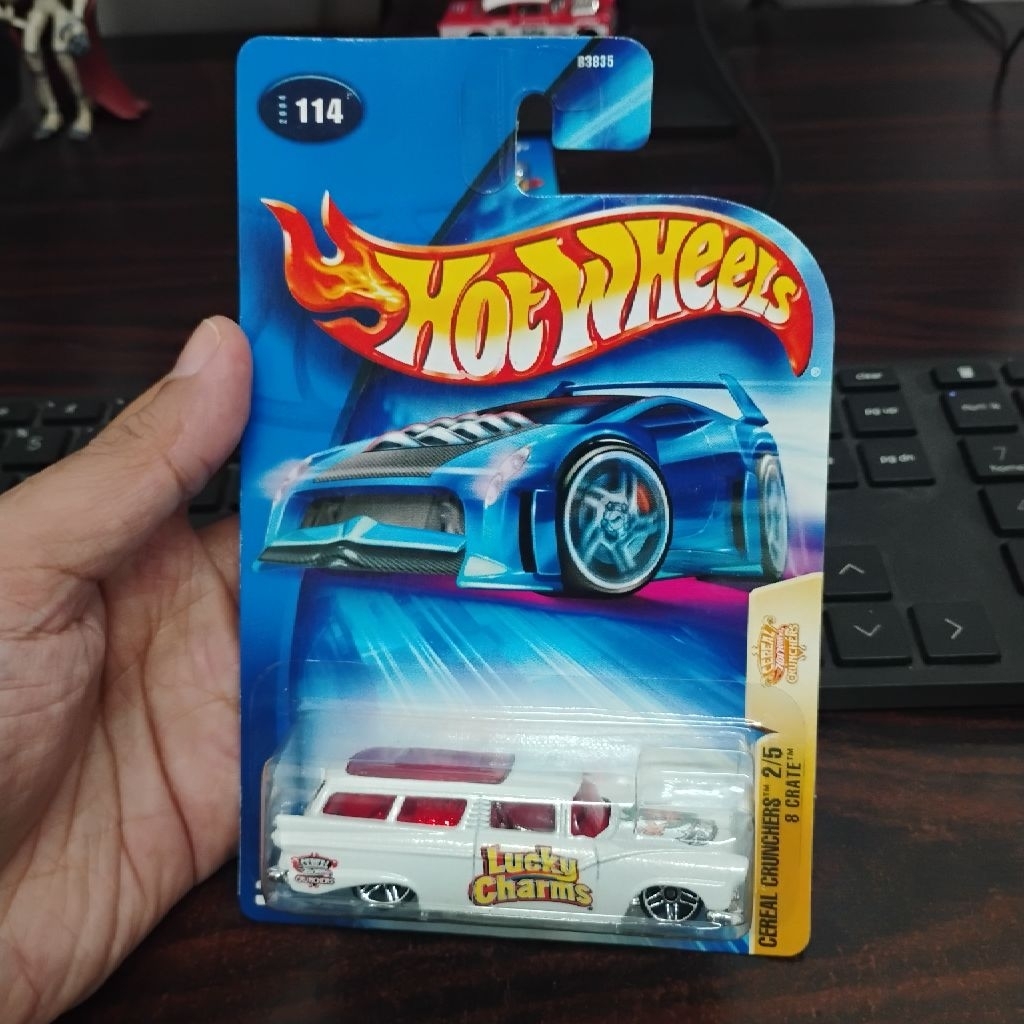 Hot wheels 8 create Sereal Chrunchies US card