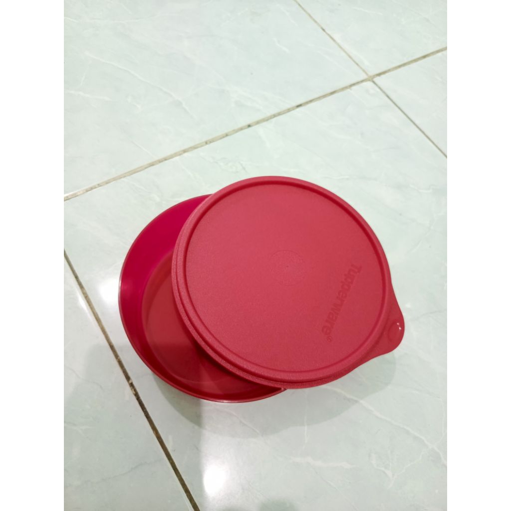 BARU Large Handy Bowl - Tupperware 700ml Merah - Tupperware Bowl