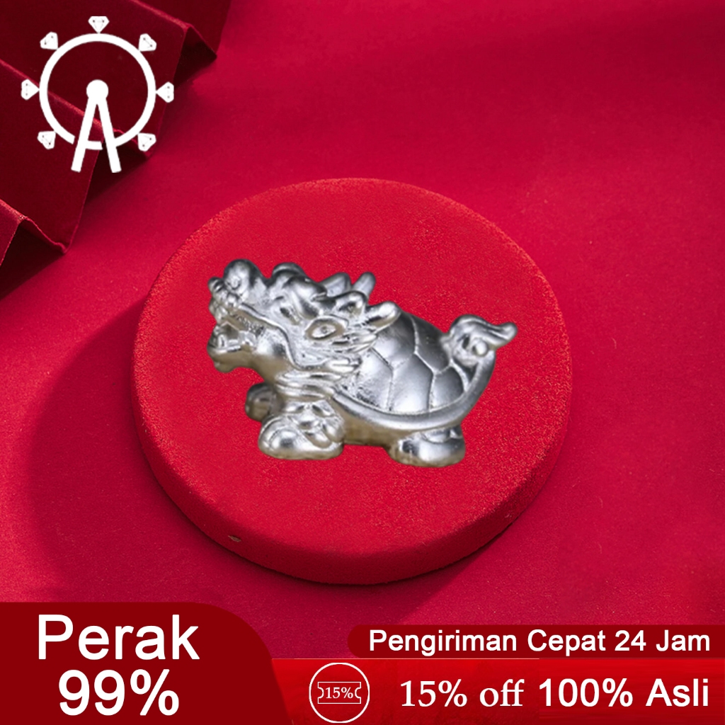 LOVE WHEEL | Aksesori DIY Perak Murni 999 - Manik Naga-Kura (Simbol Kehormatan & Umur Panjang), Tekn