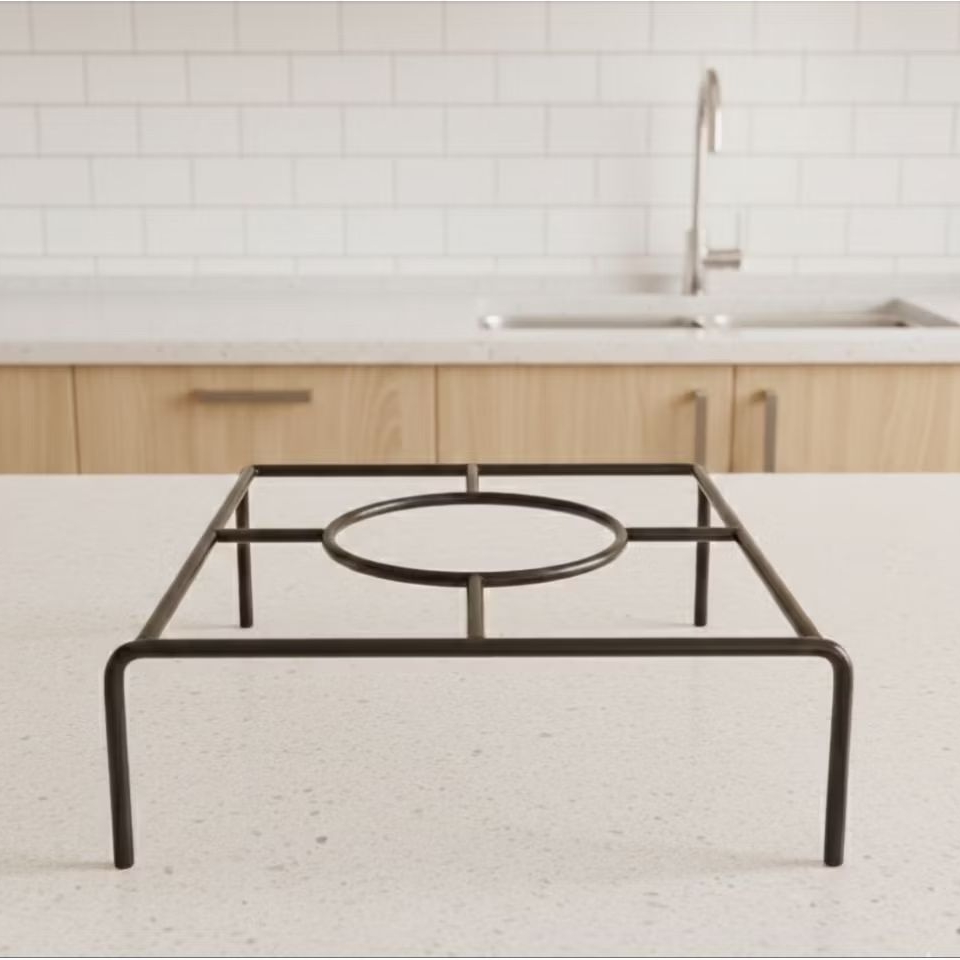 penyangga kompor gas satu tungku/ besi dudukan kompor gas satu tungku