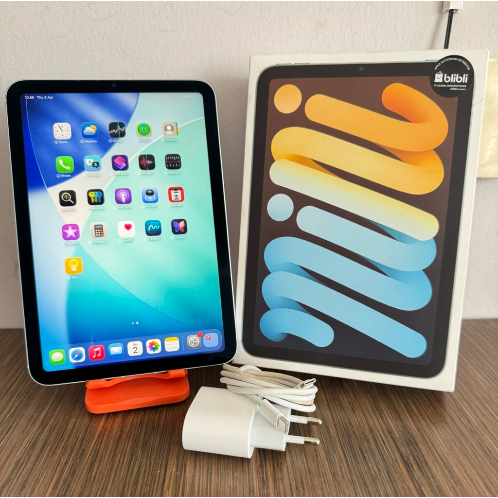 Apple iPad Mini 7 (A17 Pro) 8.3 inch 2024 512GB 256GB 128GB Wifi Only & Cellular Second Fullset Orig