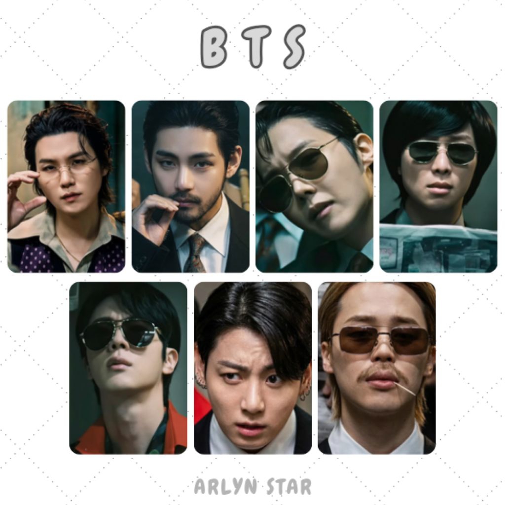 BISA COD {FREE GIFT} PHOTOCARD POLAROID GANTUNGAN KUNCI || BTS BANGTAN SONYEONDAN JIN YONGGI SUGA J-