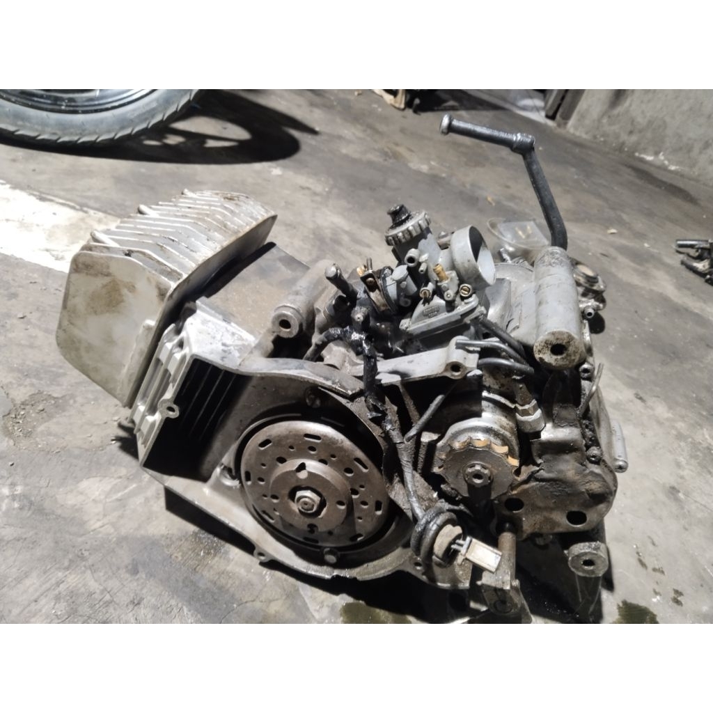 mesin satria 2 tak 6 speed