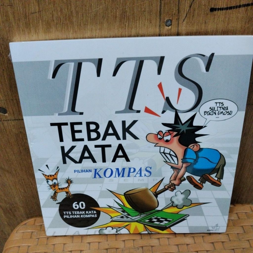 BUKU BARU ORIGINAL SEGEL TTS/TEBAK KATA/Pilihan Kompas/60TTS Tebak Kata