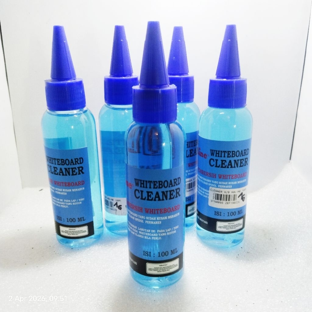 CLEANER WHITE BOARD HQ LINE original MINYAK PEMBERSIH PAPAN TULIS 120 ml