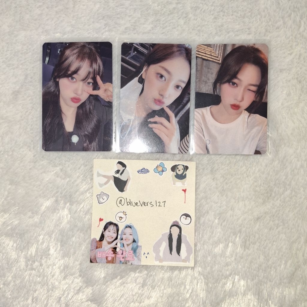 LOONA CHOERRY LOONATHEWORLD TOUR 2022 TRADING CARD