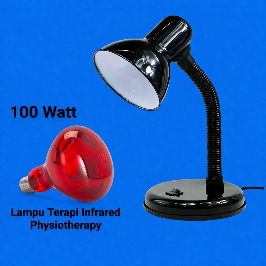 Bohlam  Lampu Terapi Infrared 100 Watt 100 Watt Infamerah Physiotherapy Lamp E27 100W Lampu infamera