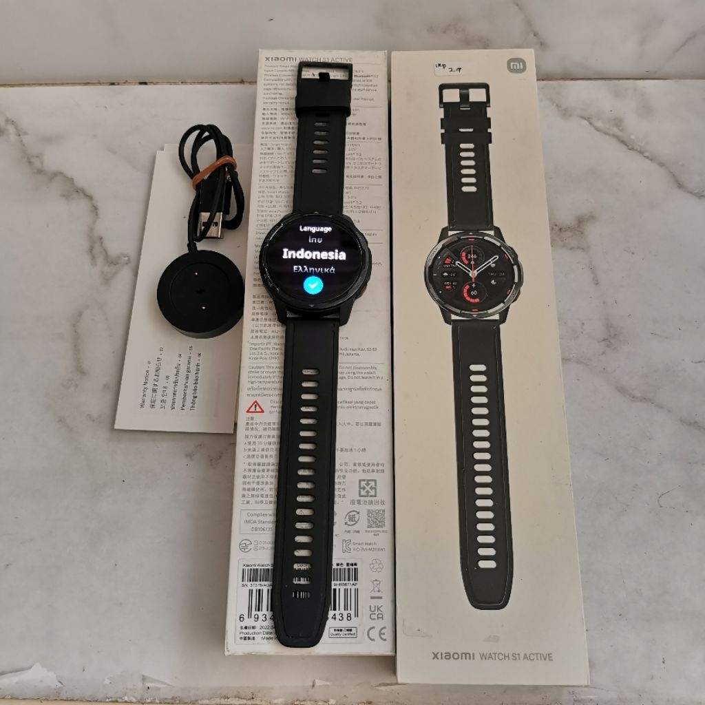 Xiaomi Watch S1 Active Bekas - Mulus - Fullset Resmi - second