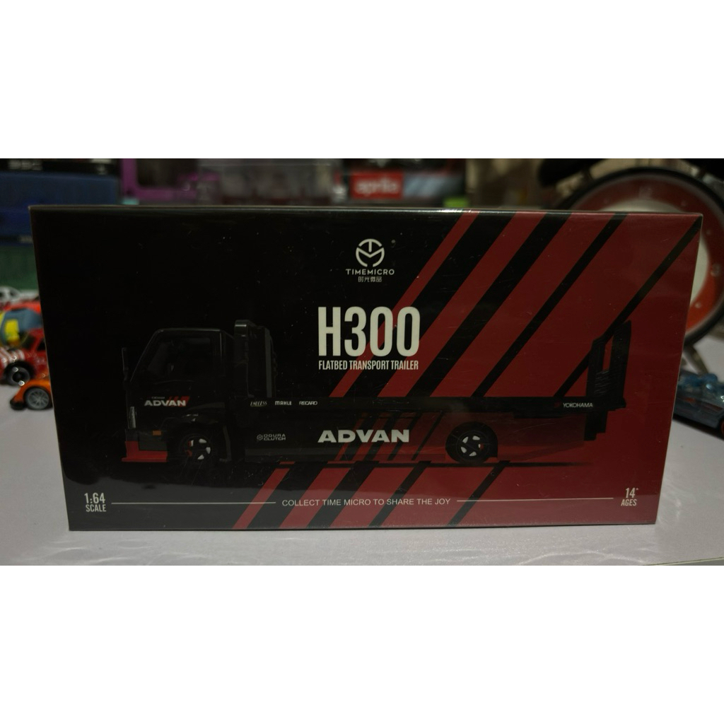 Time Micro H300 Flatbed Transport Trailer Advan