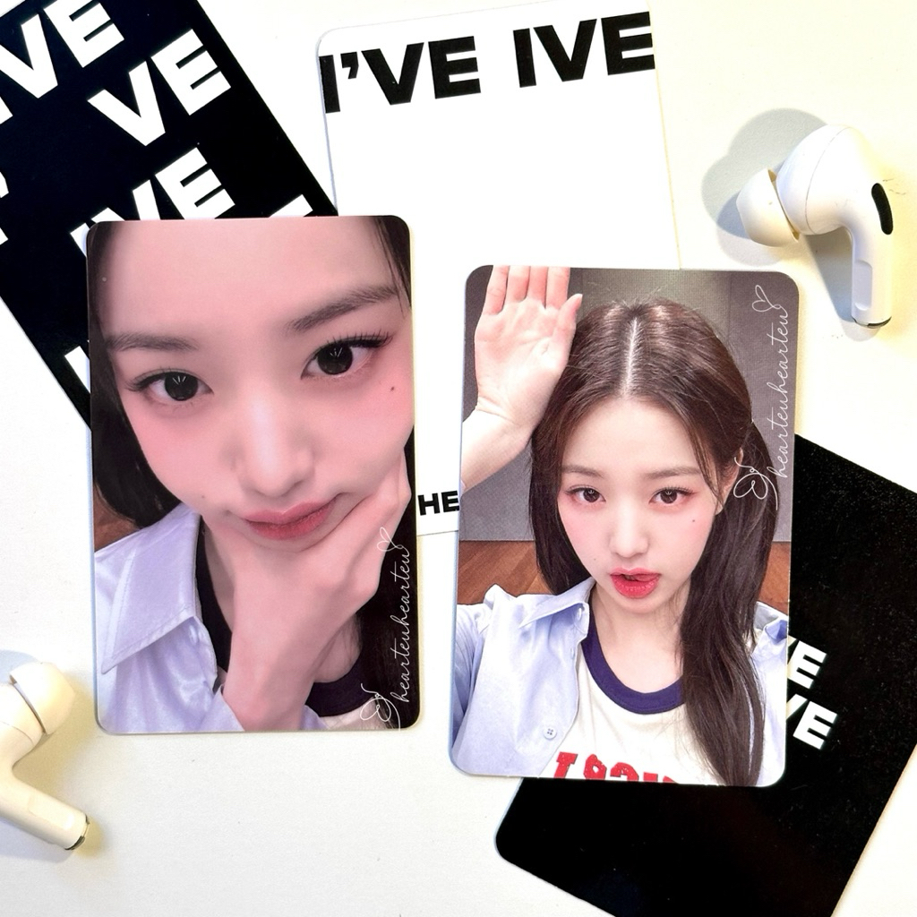 hearteuhearteu — [READY STOCK] IVE Jang Wonyoung Official Photocard from Withmuu Lucky Draw Round 1.