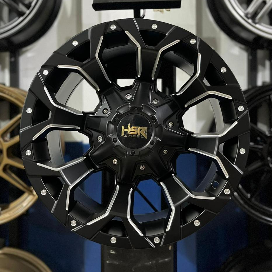 Velg Mobil Racing R16 HSR GOKU Untuk Fortuer Pajero Hilux Triton Triton Dll