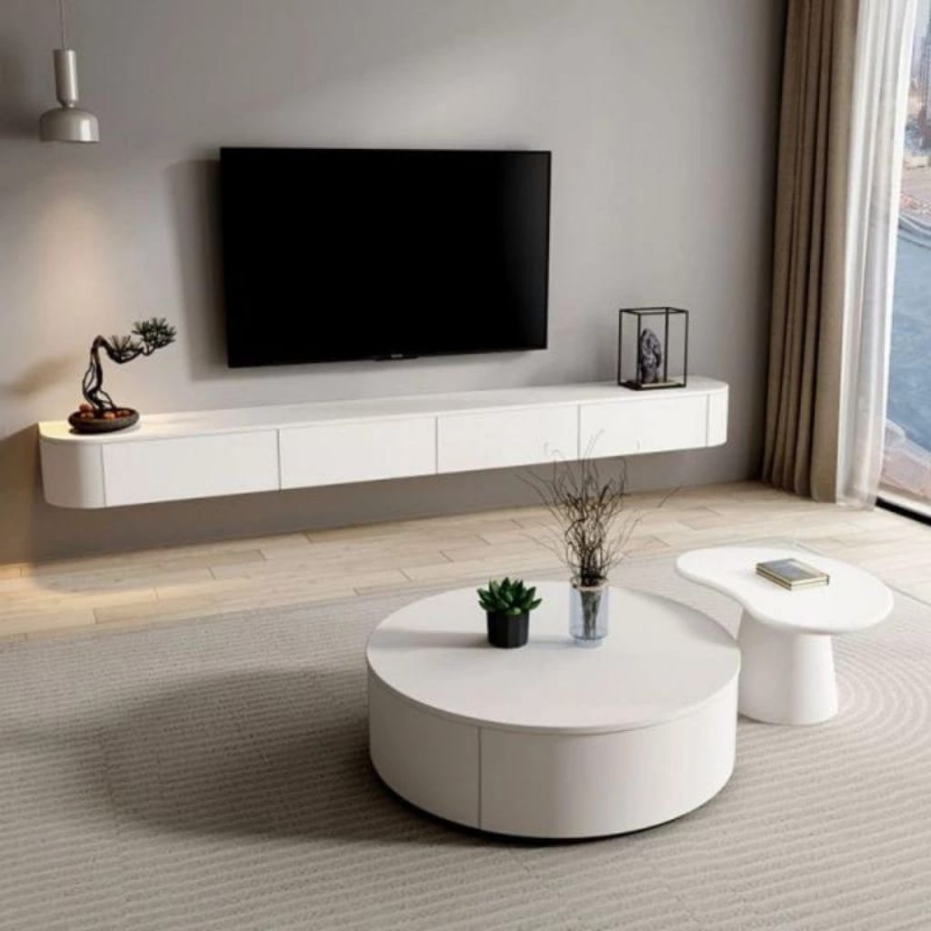 Meja Tv Gantung Meja Tv Minimalis Kabinet Tv