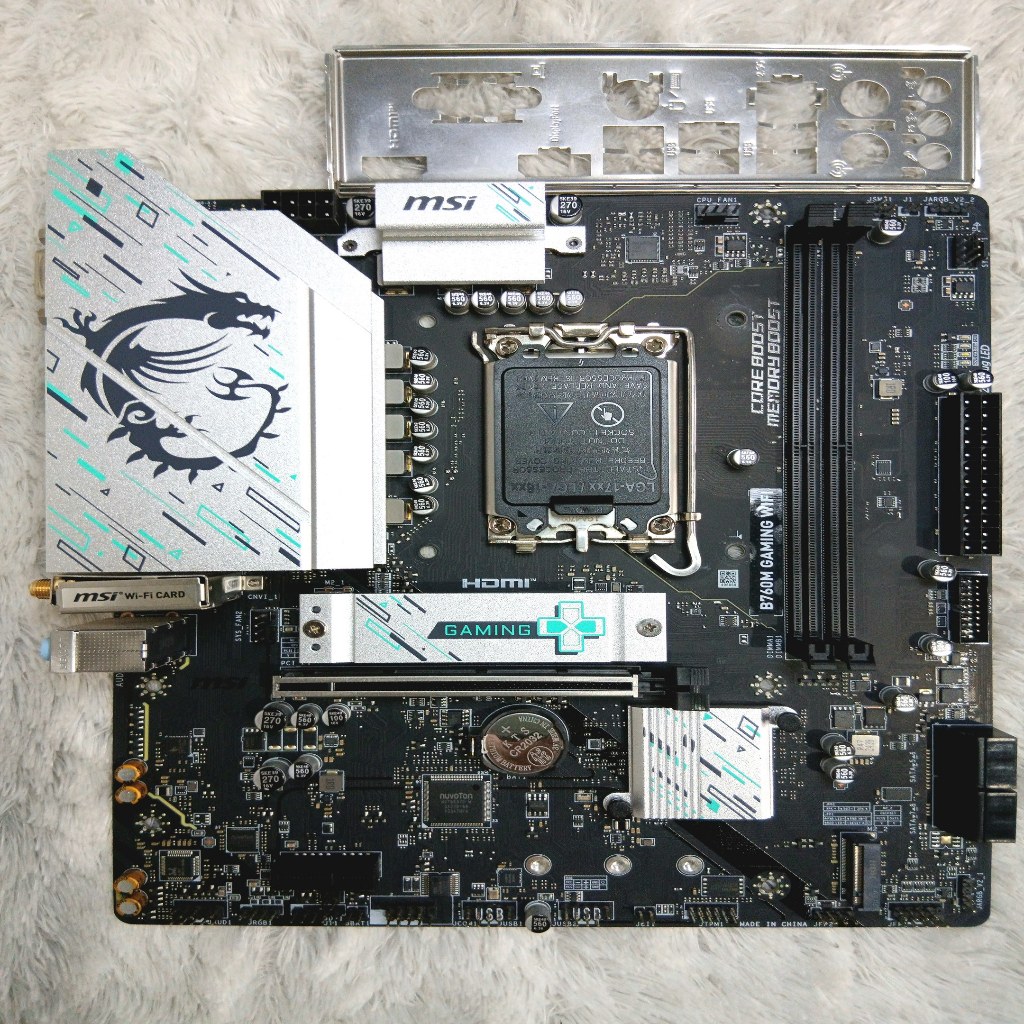 Motherboard MSI B760M Gaming Wifi DDR5 Garansi Resmi 2027 LGA 1700 Core i7 i9