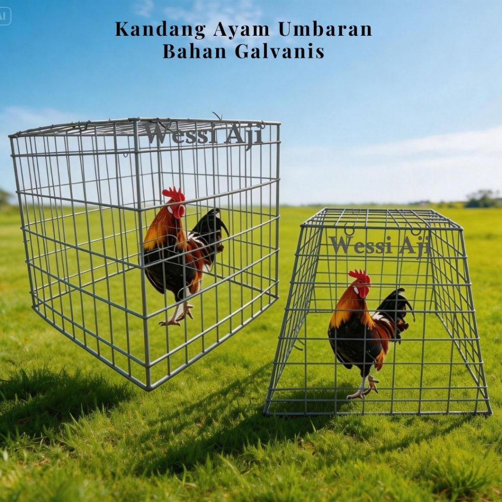 Kandang Umbaran Ayam  Murah Bahan Galvanis