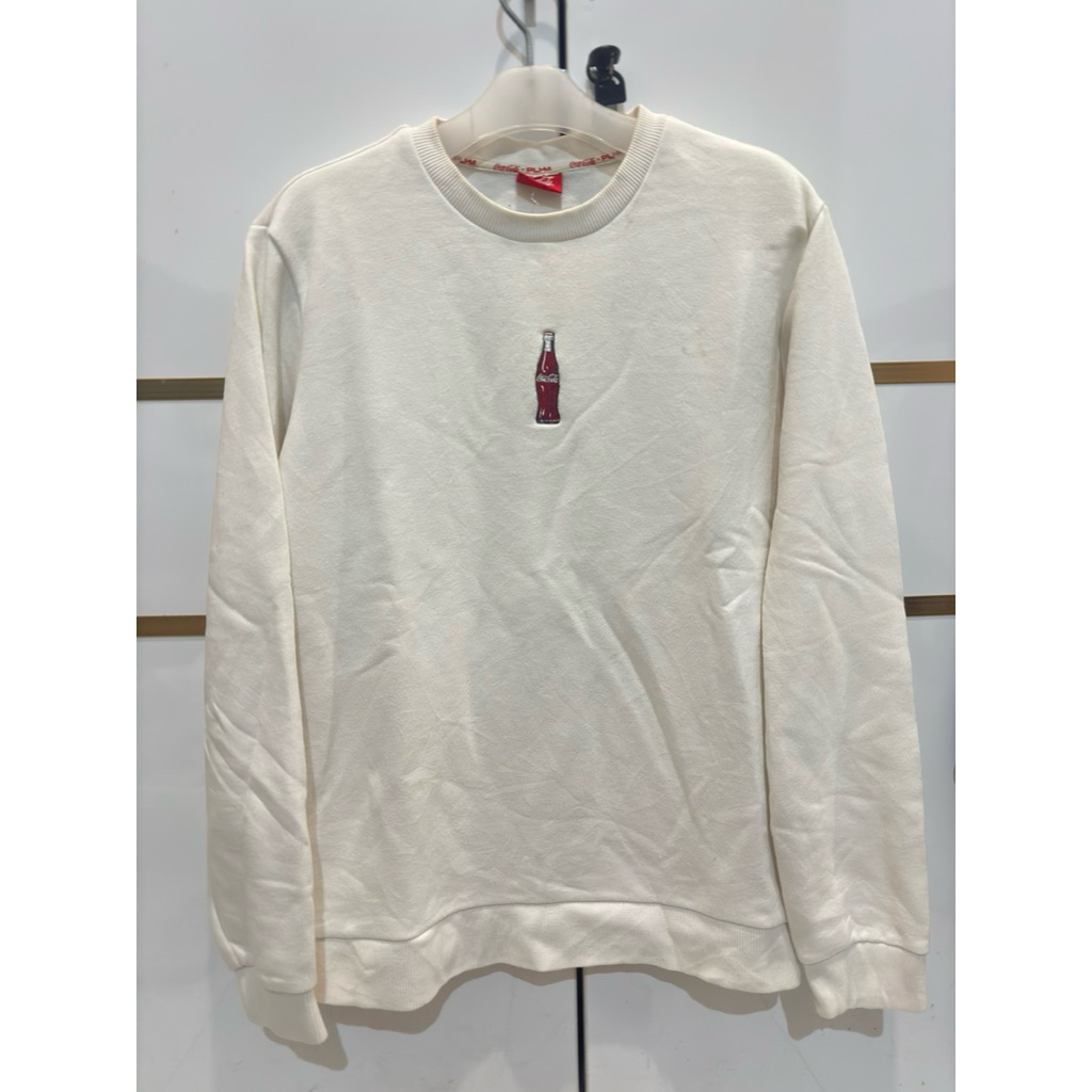Crewneck baju lengan panjang Polham x CocaCola