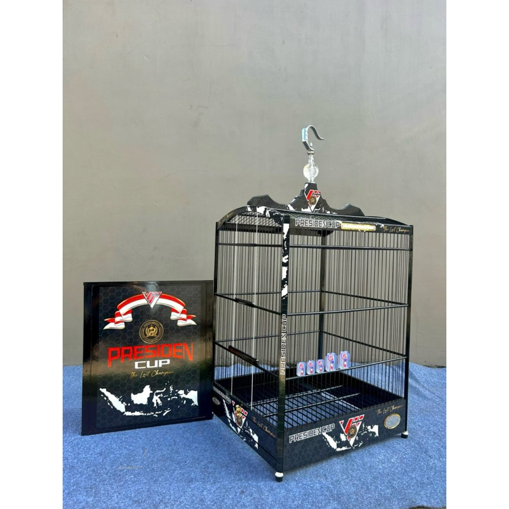 (FREE PACKING KAYU) sangkar kandang kotak BnR B&R pvc decal terbaru 2026